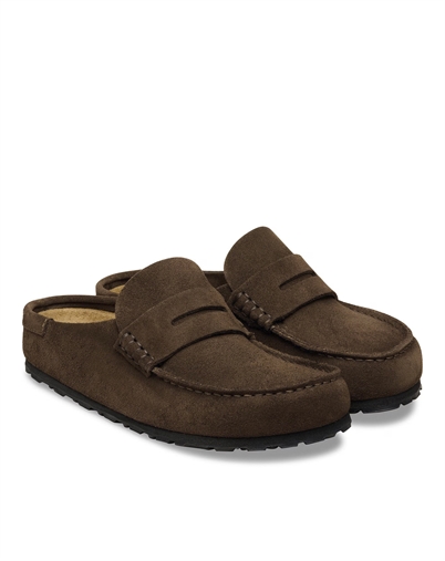 Birkenstock - Naples Wrapped Suede Leather Sandal - Carafe